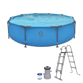 Basen stelażowy AVENLI Premium 366x100 zestaw