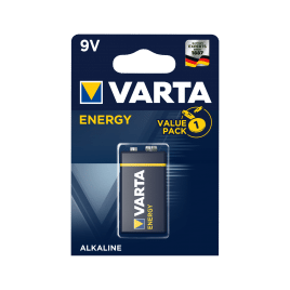 Bateria alkaliczna VARTA 9V ENERGY 1szt./bl.