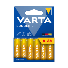 Bateria alkaliczna VARTA LR06 LONGLIFE 6szt./bl.