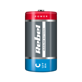 Baterie alkaliczne REBEL LR14