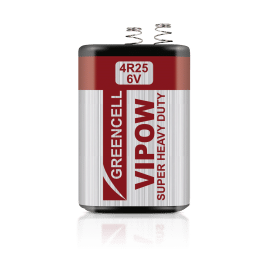 Baterie cynkowo węglowe VIPOW 4R25X 1szt