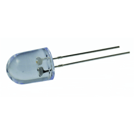 Dioda LED 10mm biała 12V