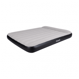 Duży materac pompowany AVENLI z wbudowaną pompką 203x152x30