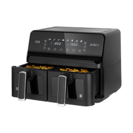 Frytkownica beztłuszczowa TEESA AIR FRYER DUAL POT XXL 8L 2700W