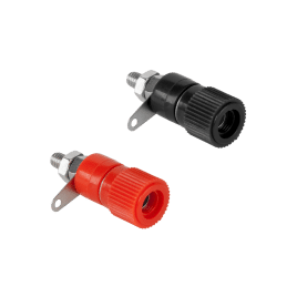 Gniazdo bananowe montażowe średnie 12 mm Cabletech