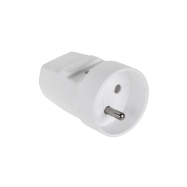 Gniazdo z uziemieniem białe G-10