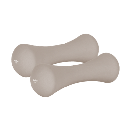 Hantelki żeliwne neoprenowe 2x4kg, REBEL ACTIVE