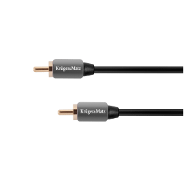 Kabel 1RCA-1RCA 0.5m Kruger&Matz