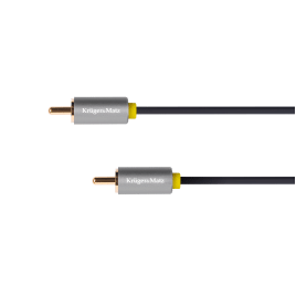 Kabel 1RCA-1RCA 1.8m Kruger&Matz Basic
