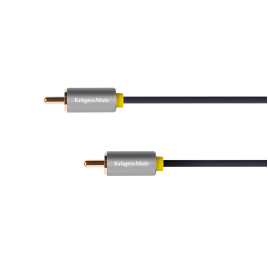 Kabel 1RCA-1RCA 1.8m Kruger&Matz Basic