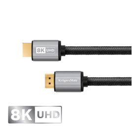 Kabel HDMI-HDMI 2.1 8K 0,9 m Kruger&Matz