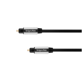 Kabel optyczny toslink-toslink 0.5m Kruger&Matz