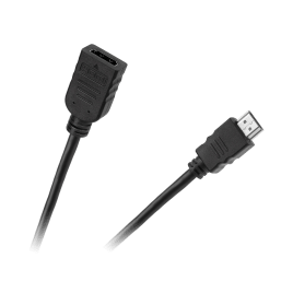 Kabel połączeniowy HDMI wtyk - HDMI gniazdo 0.5m