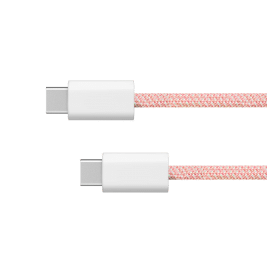 Kabel USB typu C - USB typu C 60 W 1,5 m różowy Kruger&Matz Basic