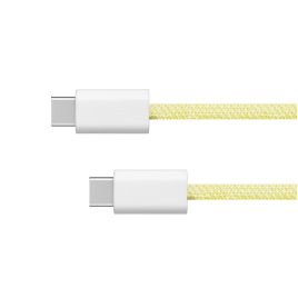 Kabel USB typu C - USB typu C 60 W 1 m żółty Kruger&Matz Basic