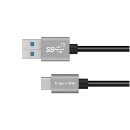 Kabel USB - USB typu C 10 Gbps 1 m Kruger&Matz Basic