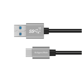 Kabel USB - USB typu C 10 Gbps 1 m Kruger&Matz Basic