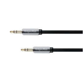 Kabel wtyk prosty - wtyk prosty jack 3.5 stereo 1.8m Kruger&Matz