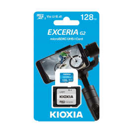 Karta pamięci microSD 128 GB UHS-I U1 Kioxia z adapterem