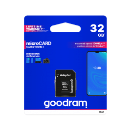 Karta pamięci microSD 32GB UHS-I Goodram z adapterem