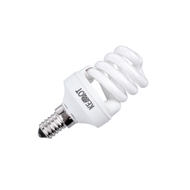 Kompaktowa lampa fluorescencyjna (Świetlówka) mini spirala, 8W, E14, 2700K
