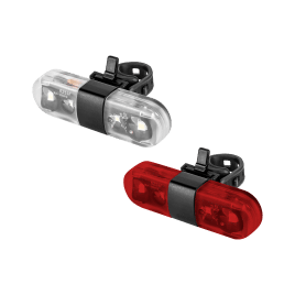 Komplet lamp rowerowych Rebel (z przewodem USB typu C)