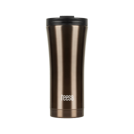 Kubek termiczny TEESA 500ml dark brown