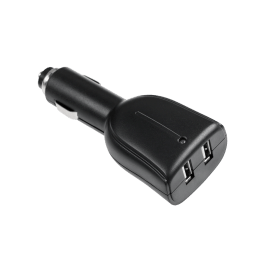 Ładowarka samochodowa 2x gn.USB typ A 5V 2000mA