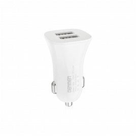 Ładowarka samochodowa 2xUSB 3000 mA