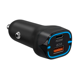 Ładowarka samochodowa z funkcją Power Delivery i Quick Charge 38W