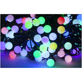 Lampki choinkowe LED RGB - 10m ( płynna zmiana kolorów)- 10m