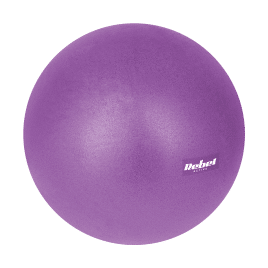 Mini piłka gimnastyczna do pilates rehabilitacyjna 25cm, kolor fioletowy, REBEL ACTIVE
