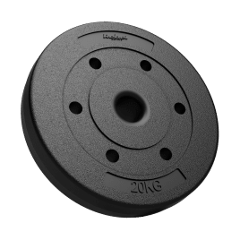Obciążenie bitumiczne olimpijskie 20kg, otwór 51mm , REBEL ACTIVE