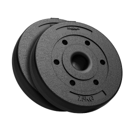 Obciążenie bitumiczne olimpijskie zestaw 2x7.5kg, otwór 51mm , REBEL ACTIVE
