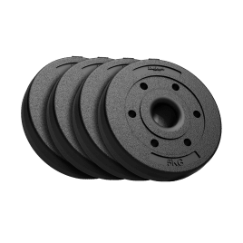 Obciążenie bitumiczne olimpijskie zestaw 4x5kg, otwór 51mm , REBEL ACTIVE