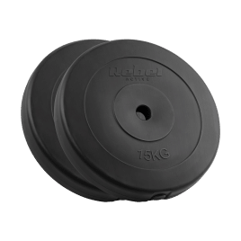 Obciążenie bitumiczne zestaw 2x15kg, otwór 31mm, talerz klasyczny, REBEL ACTIVE