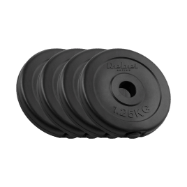 Obciążenie bitumiczne zestaw 4x1.25kg, otwór 31mm, talerz klasyczny, REBEL ACTIVE