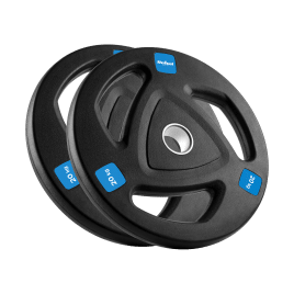 Obciążenie żeliwne olimpijskie gumowane zestaw 2x20kg, otwór 51mm , REBEL ACTIVE