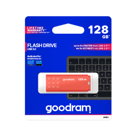 Pendrive Goodram USB 3.2 128GB pomarańczowy