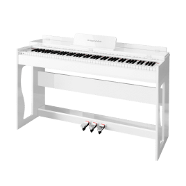 Pianino cyfrowe Kruger&Matz KMDP-135 , kolor biały połysk