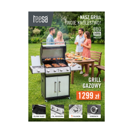 Plakat Teesa - Nasz grill Twoje królestwo