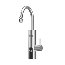 Przepływowy podgrzewacz wody - bateria kuchenna metalowa