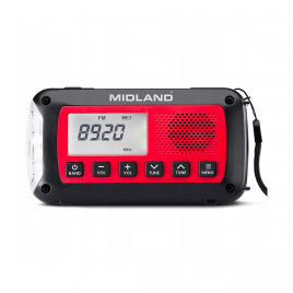 Radio alarmowe Midland ER100 z akumulatorem 2600mAh
