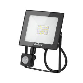 Reflektor LED Rebel 20W z sensorem zmierzchu i ruchu 4000K (28x2835 SMD), 230V
