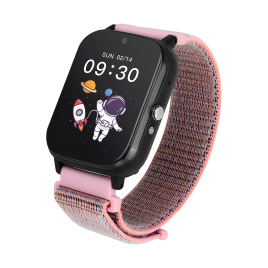 Smartwatch Garett Kids Tech 4G różowy velcro