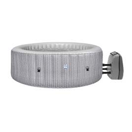 Spa ogrodowe, jacuzzi pompowane AVENLI NICE 6 osobowe 204x70 silver