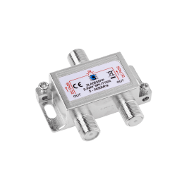 Splitter 2way 5-2450MHz power pass