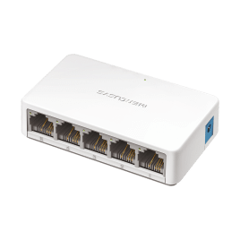 Switch Mercusys MS105, 5 portów RJ45 10/100 Mbps