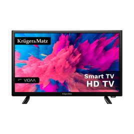 Telewizor 24" Kruger&Matz smart VIDAA DVB-T2