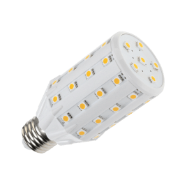 Żarówka 46 SMD,9,0W E27, ciepłe białe, 230V